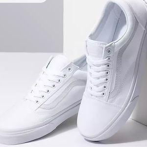 Classic white vans